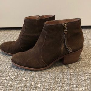 Madewell Brown Suede Boot